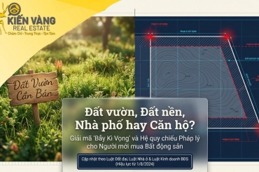 NGƯỜI MỚI MUA BẤT ĐỘNG SẢN DỄ SAI NHẤT Ở LOẠI NÀO: ĐẤT NỀN, NHÀ PHỐ, CĂN HỘ HAY ĐẤT VƯỜN?