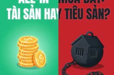 CÓ NÊN DỒN HẾT TIỀN MUA ĐẤT? 7 RỦI RO KHIẾN GIA ĐÌNH DỄ KẸT VỐN