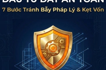 KINH NGHIỆM MUA ĐẤT ĐẦU TƯ AN TOÀN: 7 BƯỚC TRÁNH SAI PHÁP LÝ VÀ KẸT VỐN