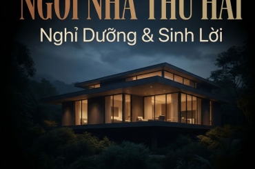 ĐẦU TƯ NGÔI NHÀ THỨ HAI: NGHỈ DƯỠNG ĐÚNG CÁCH, SINH LỜI AN TOÀN