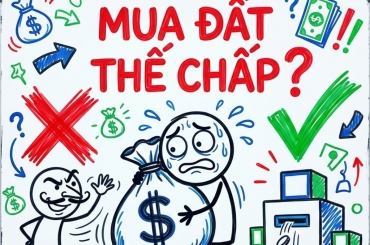 ĐẤT ĐANG THẾ CHẤP CÓ MUA ĐƯỢC KHÔNG? QUY TRÌNH GIAO DỊCH 3 BÊN AN TOÀN 100%