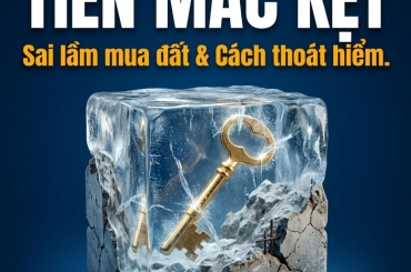 SAI LẦM PHỔ BIẾN KHIẾN TIỀN NHÀN RỖI MẮC KẸT NHIỀU NĂM: MUA ĐẤT KHI CHƯA CÓ LỐI THOÁT