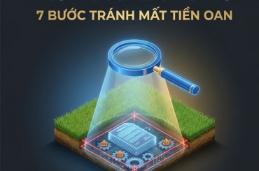 MUA ĐẤT LẦN ĐẦU: 7 BƯỚC PHẢI KIỂM TRA TRƯỚC KHI XUỐNG TIỀN
