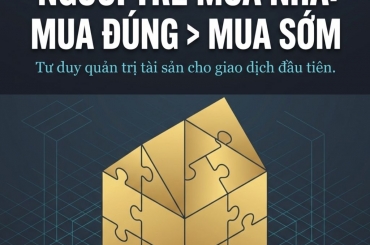NGƯỜI TRẺ CÓ NÊN MUA NHÀ SỚM? ĐỪNG ĐỂ ÁP LỰC THÀNH CÔNG KHIẾN BẠN MUA SAI
