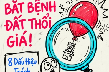 8 DẤU HIỆU ĐẤT ĐANG BỊ THỔI GIÁ: NHẬN BIẾT SỚM ĐỂ TRÁNH MUA ĐÚNG ĐỈNH