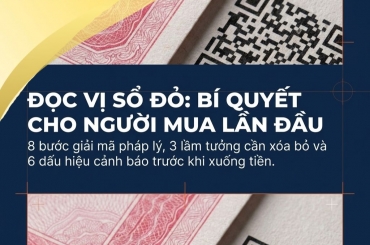 CÁCH ĐỌC GIẤY CHỨNG NHẬN QUYỀN SỬ DỤNG ĐẤT: 8 MỤC NGƯỜI MUA LẦN ĐẦU KHÔNG ĐƯỢC BỎ SÓT