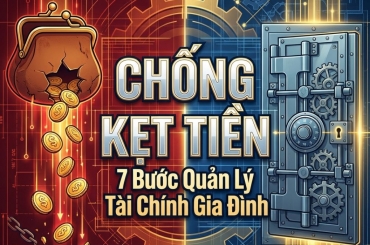 CHI PHÍ SINH HOẠT TĂNG: 7 CÁCH QUẢN LÝ CHI TIÊU GIA ĐÌNH ĐỂ KHÔNG KẸT TIỀN