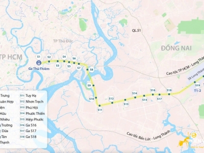 Hai tuyến metro kết nối trung tâm TP.HCM với sân bay Long Thành dự kiến sắp khởi công