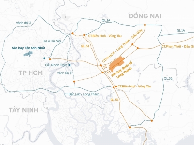 Giải pháp rút ngắn thời gian từ TT TP.HCM tới sân bay QT Long Thành chỉ 30 phút