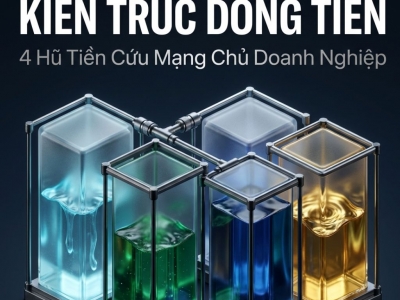 4 HŨ TIỀN CHỦ DOANH NGHIỆP NÊN TÁCH NGAY ĐỂ GIỮ AN TOÀN TÀI CHÍNH