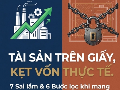 TIỀN KINH DOANH ĐEM MUA ĐẤT: 7 SAI LẦM KHIẾN CHỦ DOANH NGHIỆP DỄ KẸT VỐN