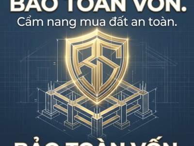 BẢO TOÀN VỐN HAY TĂNG TRƯỞNG: CẨM NANG MUA ĐẤT AN TOÀN KHI THỊ TRƯỜNG KHÓ ĐOÁN