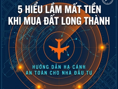Những Hiểu Lầm Thường Gặp Khi Mua Đất Long Thành Khu Vực Gần Sân Bay
