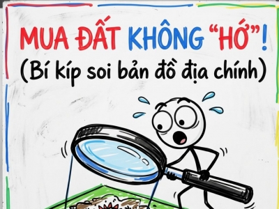 CẨM NANG HỒ SƠ ĐỊA CHÍNH VÀ KHI CẦN TRÍCH LỤC BẢN ĐỒ ĐỊA CHÍNH KHI MUA ĐẤT