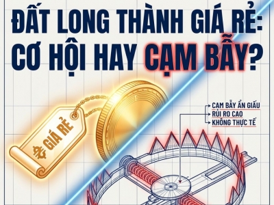 ĐẤT LONG THÀNH GIÁ RẺ CÓ THẬT SỰ ĐÁNG MUA? 9 CẠM BẪY PHÁP LÝ VÀ TÀI CHÍNH CẦN TRÁNH