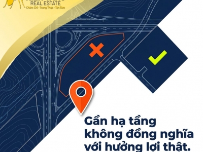 3 DẤU HIỆU NHẬN BIẾT MỘT KHU ĐẤT HƯỞNG LỢI THẬT TỪ HẠ TẦNG LỚN