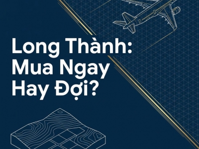 NÊN MUA ĐẤT LONG THÀNH LÚC NÀY HAY ĐỢI SÂN BAY ĐI VÀO HOẠT ĐỘNG? GÓC NHÌN LỢI NHUẬN VÀ QUẢN TRỊ RỦI RO DÀNH CHO NGƯỜI MỚI