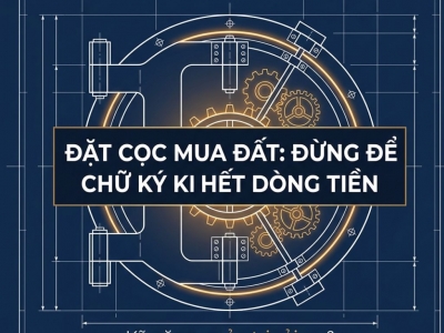 KÝ HỢP ĐỒNG ĐẶT CỌC MUA ĐẤT: 9 ĐIỀU PHẢI KIỂM TRA ĐỂ TRÁNH MẤT TIỀN OAN