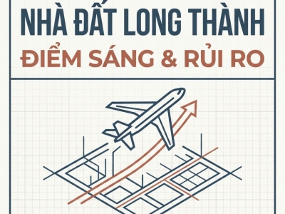 NHÀ ĐẤT LONG THÀNH 2026: ĐIỂM SÁNG NÀO THỰC SỰ ĐÁNG ĐẦU TƯ?