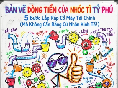 5 BƯỚC QUẢN LÝ DÒNG TIỀN THÔNG MINH ĐỂ KHÔNG RƠI VÀO THẾ BỊ ĐỘNG