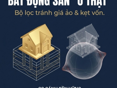 NHU CẦU Ở THẬT LÀ GÌ? BỘ LỌC GIÚP NGƯỜI MUA ĐẤT TRÁNH GIÁ ẢO VÀ KẸT VỐN