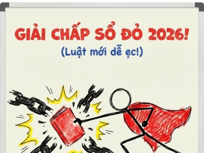 GIẢI CHẤP SỔ ĐỎ 2026: THỦ TỤC, HỒ SƠ VÀ QUY TRÌNH THỰC HIỆN