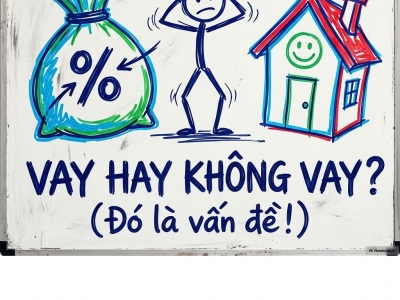 CÓ NÊN VAY NGÂN HÀNG MUA NHÀ? CÁCH TÍNH AN TOÀN TRƯỚC KHI MUA NHÀ TRẢ GÓP