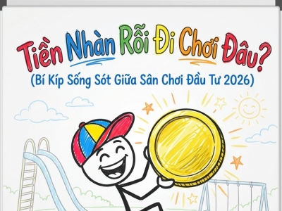 CÓ TIỀN NHÀN RỖI NÊN ĐẦU TƯ GÌ ĐỂ SINH LỜI AN TOÀN NĂM 2026?